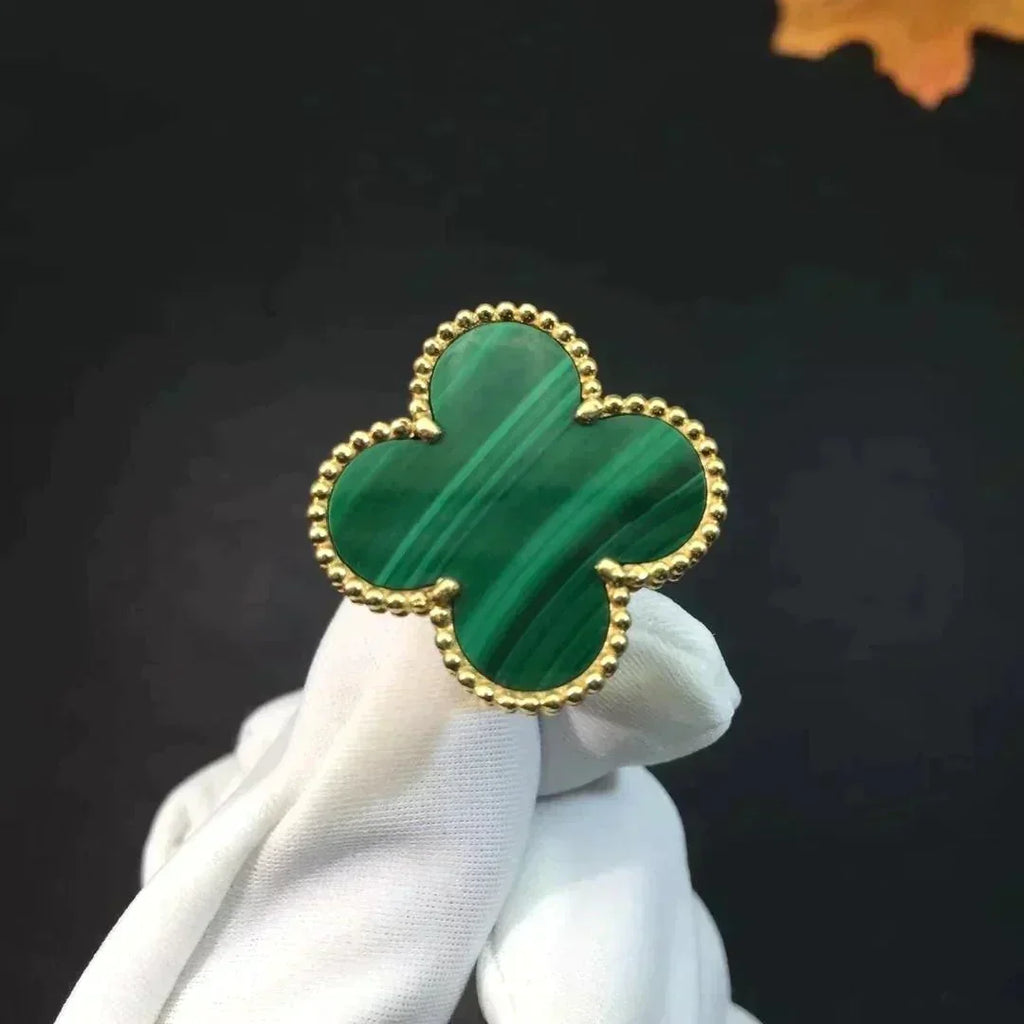Loco CLOVER MALACHITE RING