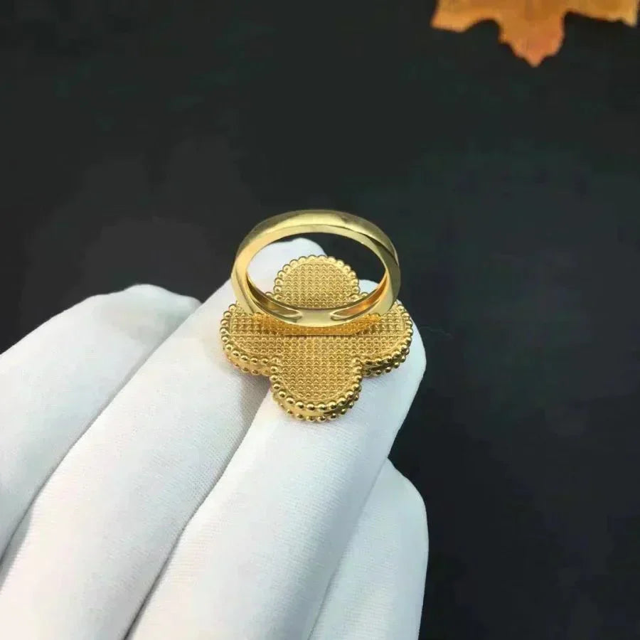 Loco CLOVER MALACHITE RING