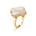 Loco CLOVER WHITE MOP RING