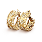 Loco PERLEE DIAMOND EARRINGS