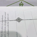 Loco CLOVER  SINGLE FLOWER BRACELET SILVER
