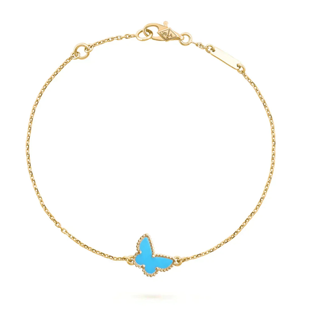 Loco BUTTERFLY TURQUOISE BUTTERFLY BRACELET