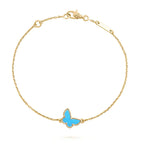 Loco BUTTERFLY TURQUOISE BUTTERFLY BRACELET