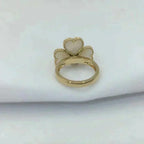 Loco SWEET CLOVER WHITE MOP RING
