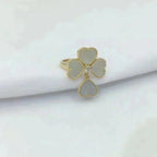 Loco SWEET CLOVER WHITE MOP RING