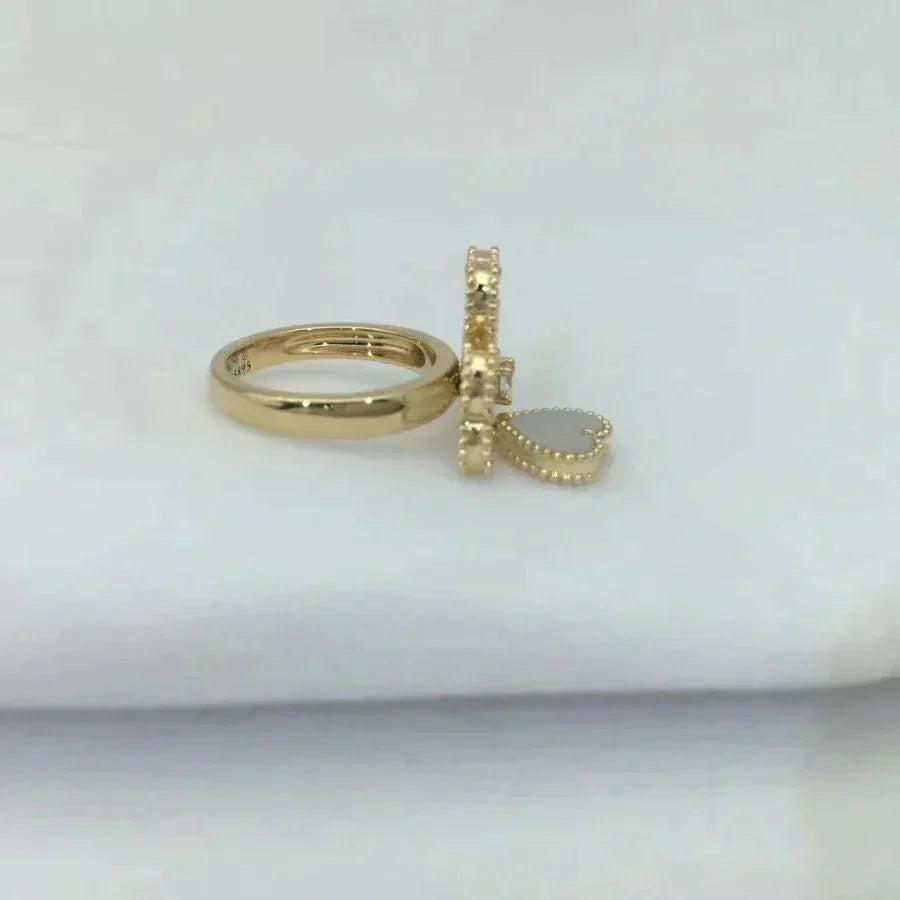 Loco SWEET CLOVER WHITE MOP RING