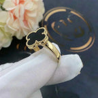 Loco CLOVER ONYX RING