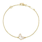 Loco BUTTERFLY DARK MOP BUTTERFLY BRACELET