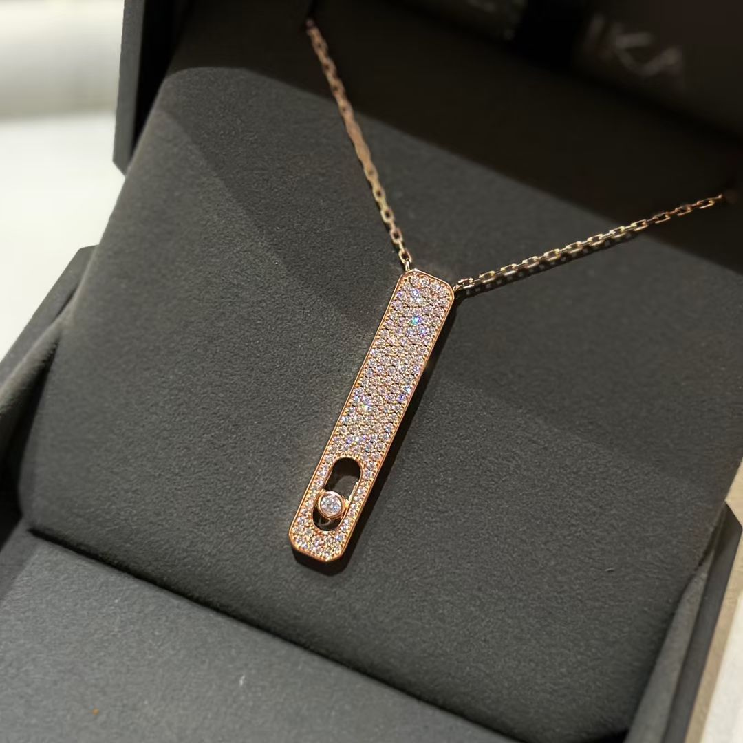 [Loco jewelrys]MY FIRST DIAMOND PAVED NECKLACE
