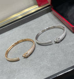 Loco PANTHERE FULL DIAMOND OPEN BRACELET