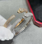 Loco PANTHERE FULL DIAMOND OPEN BRACELET