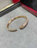 Loco PANTHERE FULL DIAMOND OPEN BRACELET