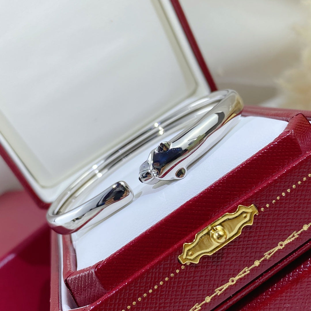 Loco PANTHERE SILVER OPEN BRACELET