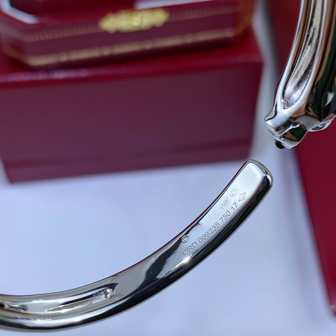 Loco PANTHERE SILVER OPEN BRACELET