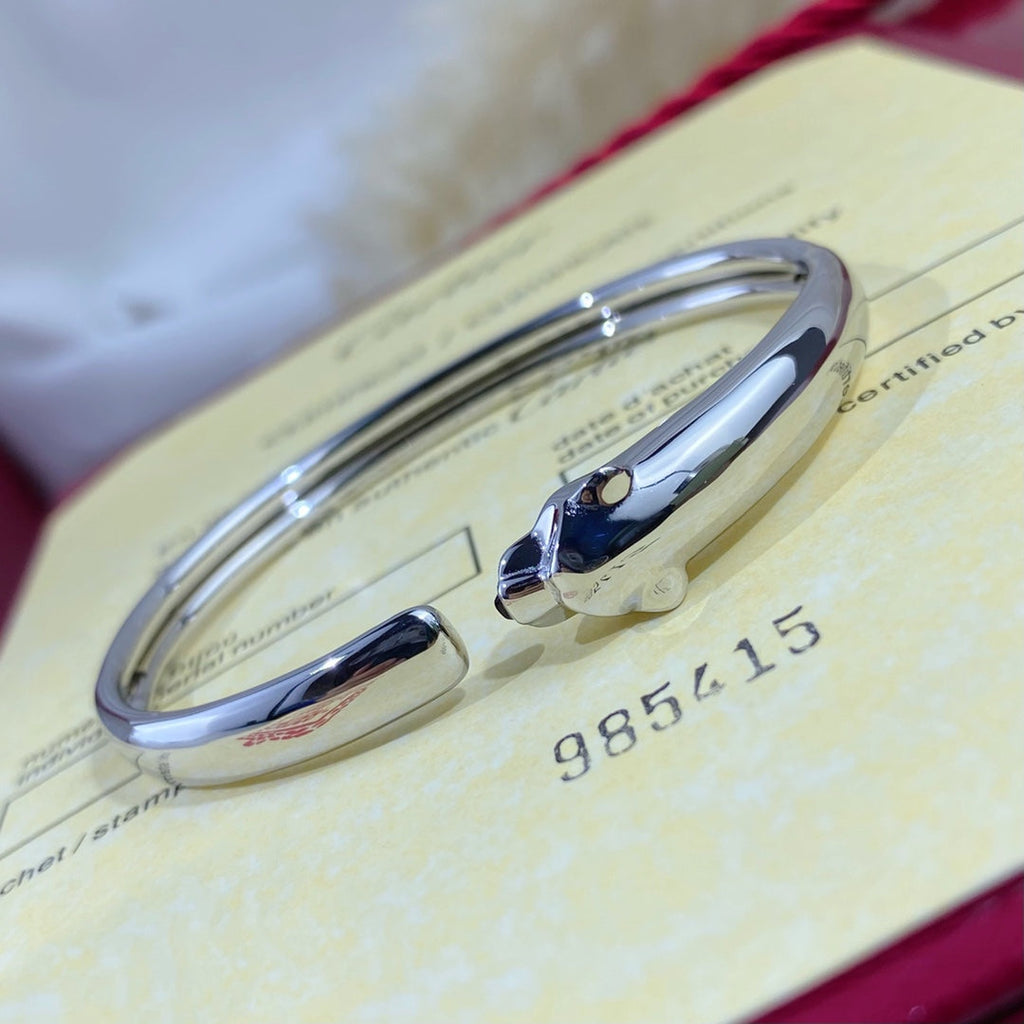 Loco PANTHERE SILVER OPEN BRACELET