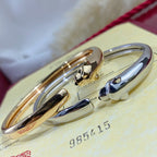 Loco PANTHERE SILVER OPEN BRACELET