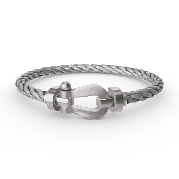 Loco FORCE LARGE HORSESHOE NO DIAMOND BRACELET SILVER