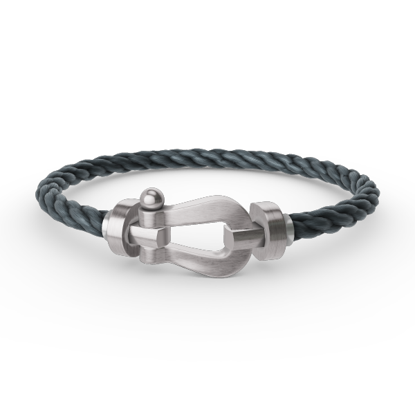 Loco FORCE LARGE HORSESHOE NO DIAMOND BRACELET SILVER