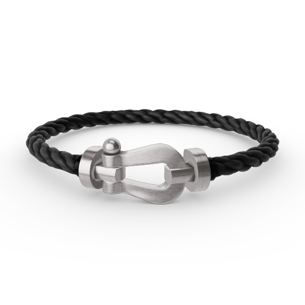 Loco FORCE LARGE HORSESHOE NO DIAMOND BRACELET SILVER