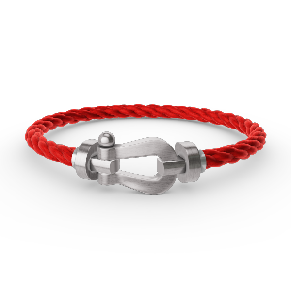 Loco FORCE LARGE HORSESHOE NO DIAMOND BRACELET SILVER