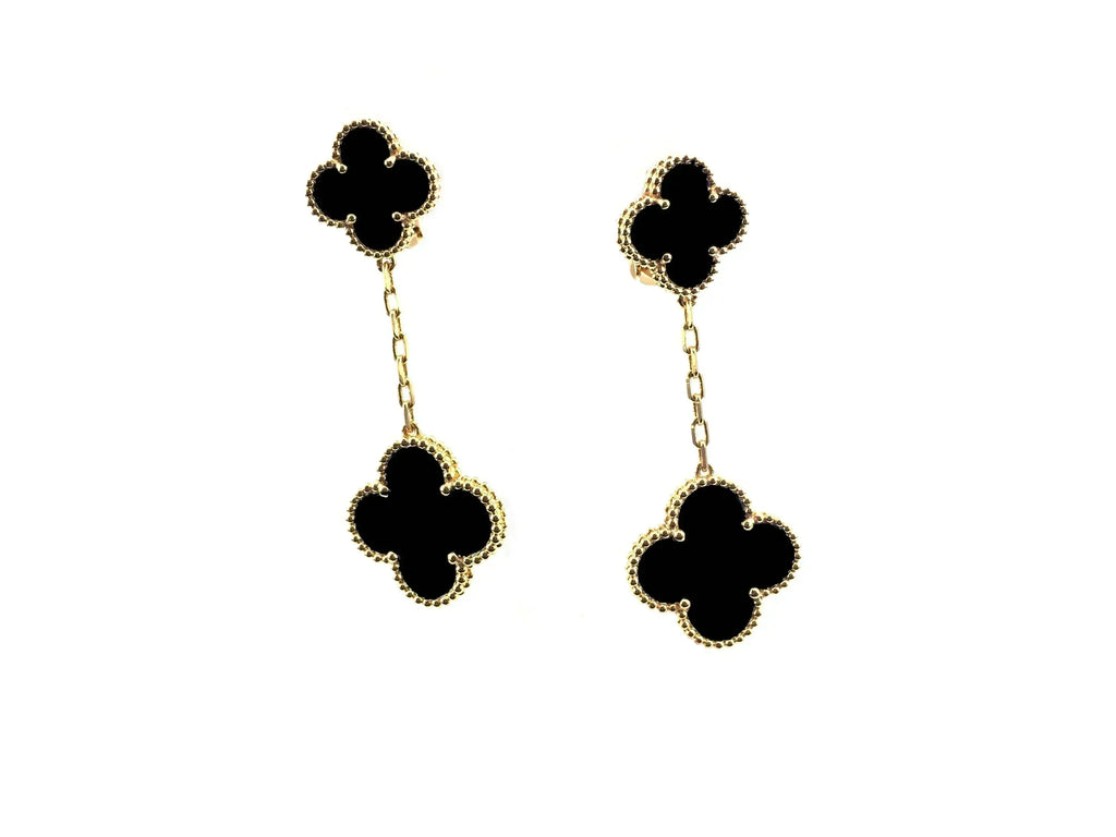 Loco CLOVER 2 MOTIFS  EARRINGS (MULTIPLE CHOICESC