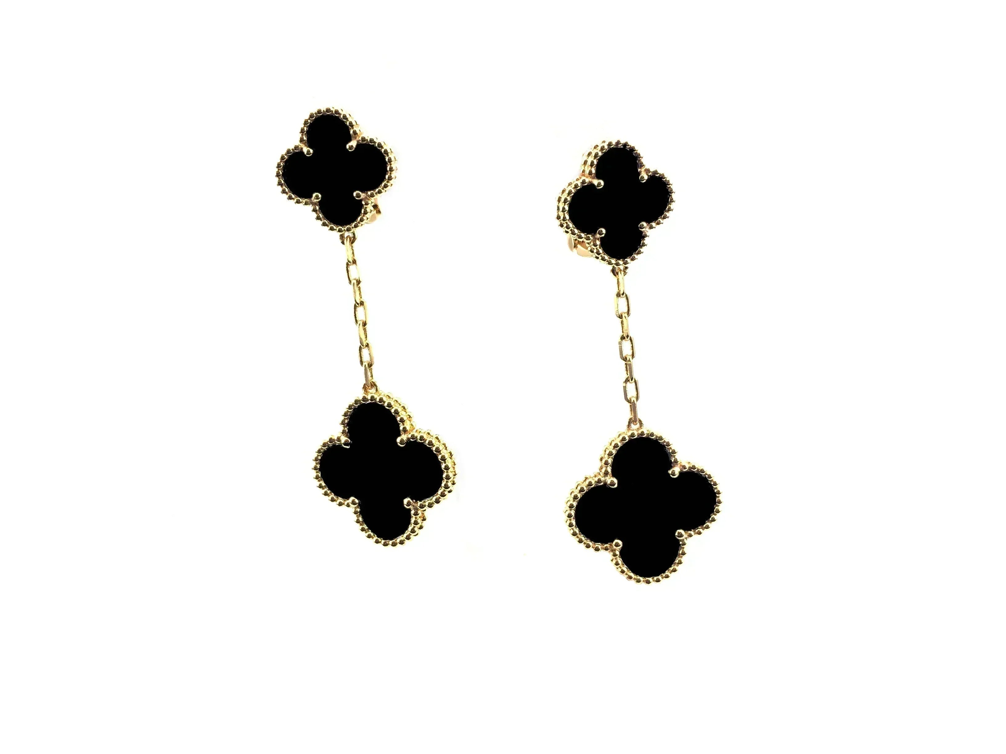 Loco CLOVER 2 MOTIFS  EARRINGS (MULTIPLE CHOICESC