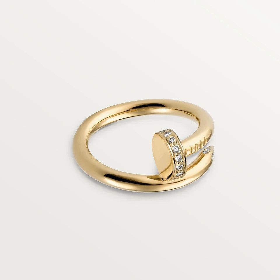 Loco JUSTE RING 2.65MM GOLD DIAMOND