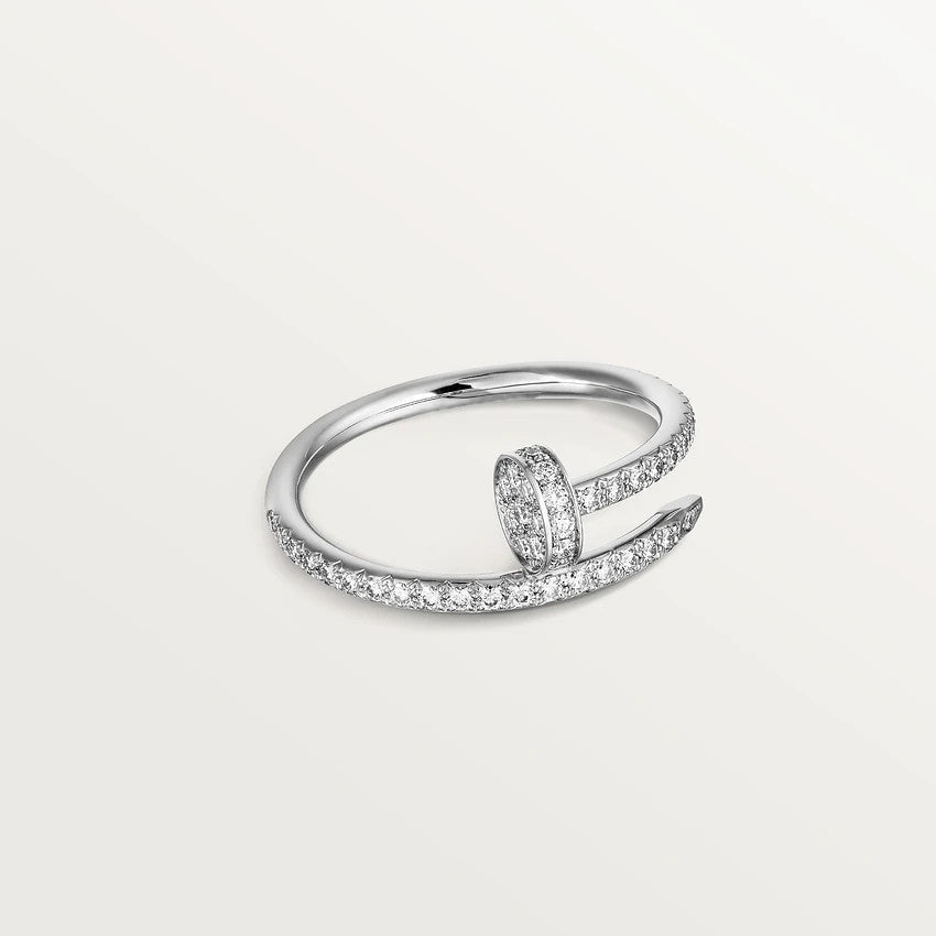 Loco JUSTE RING 1.8MM SILVER DIAMONDS
