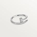 Loco JUSTE RING 1.8MM SILVER DIAMONDS