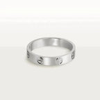 Loco LOVE RING 4MM 1 DIAMOND SILVER