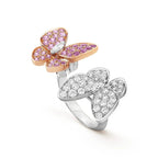 Loco TWIN BUTTERFLY DIAMOND RING