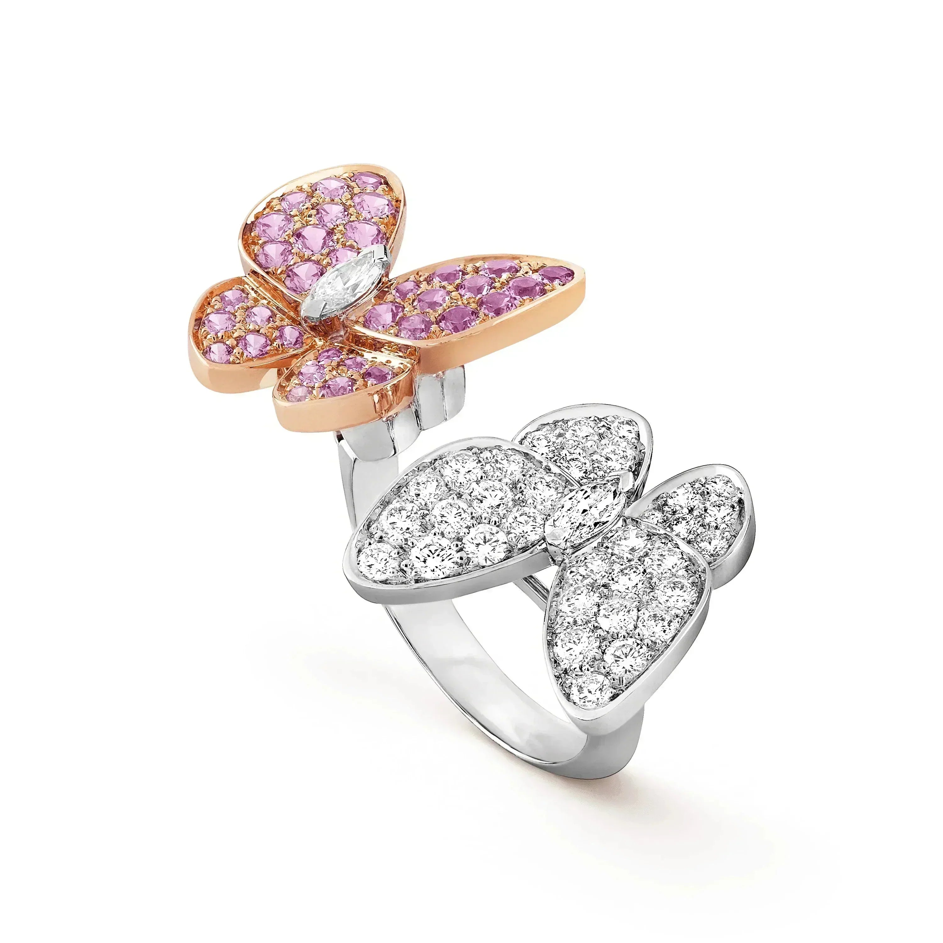 Loco TWIN BUTTERFLY DIAMOND RING
